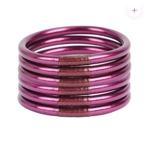Budha Girl Amethyst All Weather Bangle